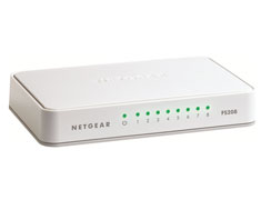 Netgear Fs208-100pes Switch 8p 10100mbps